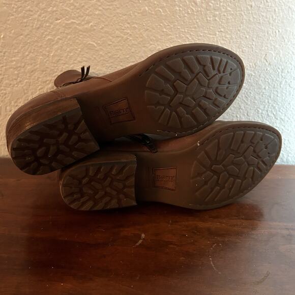 Born Kimmie Ankle Boot Brown Leather Size 11 - Picture 9 of 11